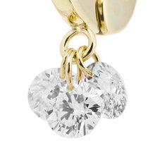 Load image into Gallery viewer, 1308H&lt;br&gt;Laser-Holed Diamond Earrings
