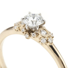 將圖片載入圖庫檢視器 858ARO3&lt;br&gt;“MINORI”&lt;br&gt;Grading diamond ring
