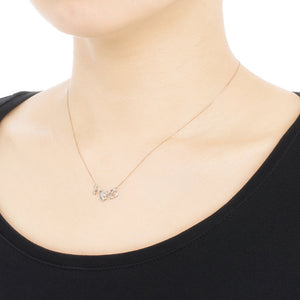 1403A<br>“geometry”<br> Diamond necklace
