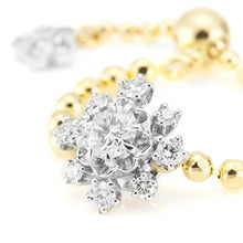 Load image into Gallery viewer, “snowflakes”&lt;br&gt;Diamond Chain-Ring&lt;br&gt;256AK
