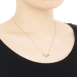 1403A<br>ダイヤモンドネックレス<br>“geometry”<br> Diamond necklace
