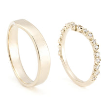 Load image into Gallery viewer, “vow”&lt;br&gt;Half Eternity&lt;br&gt;Diamond Ring&lt;br&gt;724D
