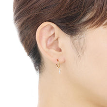 Load image into Gallery viewer, Laser-Holed Diamond Earrings&lt;br&gt;1308G
