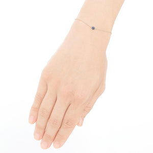 1334C<br>“fleurs“<br>Blue Sapphire Bracelet