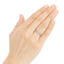 Load image into Gallery viewer, “SIRUSI”&lt;br&gt;Half Eternity&lt;br&gt;Diamond Ring&lt;br&gt;722B
