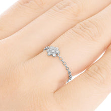 Load image into Gallery viewer, “fleurs”&lt;br&gt;Diamond Chain-Ring&lt;br&gt;1335A
