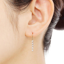 Load image into Gallery viewer, “dew”&lt;br&gt;Diamond Earrings&lt;br&gt;1306A
