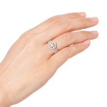 Load image into Gallery viewer, 1166A&lt;br&gt;“DAMASK“&lt;br&gt;Diamond Chain-ring
