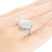 Load image into Gallery viewer, “OXYMORON”&lt;br&gt;Diamond Chain-Ring&lt;br&gt;1353A
