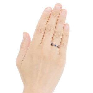 “fleurs”<br>Sapphire Chain-Ring<br>1331C