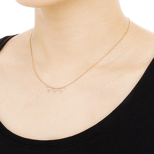 1303C<br> ダイヤモンドネックレス <br>“dew”<br>Diamond necklace