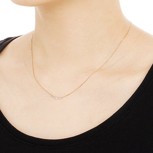 1303B<br>“dew”<br>Diamond necklace