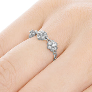 1331A<br>- fleurs -<br>Diamond Chain-ring