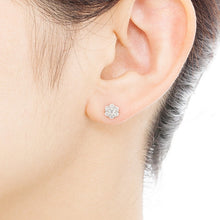 Load image into Gallery viewer, 031B&lt;br&gt;Diamond pierced-earrings

