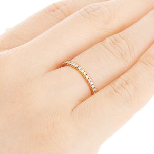“earnest”<br>Half Eternity<br>Diamond Ring<br>720A