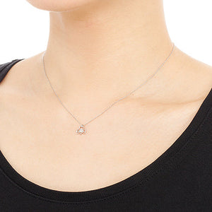 1046A<br>“Trois Feuilles”<br>Diamond Necklace