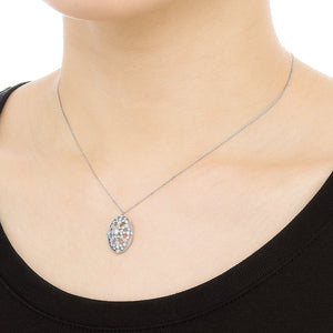 1325A<br>“fleurs”<br>Diamond necklace