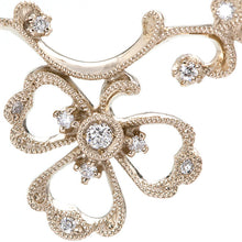 Load image into Gallery viewer, “Trois Feuilles”&lt;br&gt;Diamond Necklace&lt;br&gt;1045A
