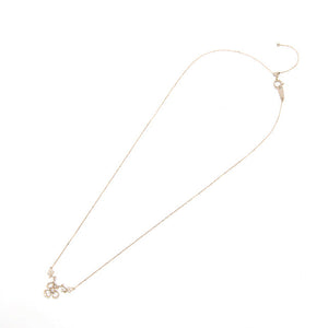 1045A<br>“Trois Feuilles”<br>Diamond Necklace