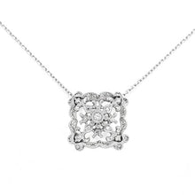 Load image into Gallery viewer, 1164A&lt;br&gt;“DAMASK”&lt;br&gt;Diamond Necklace
