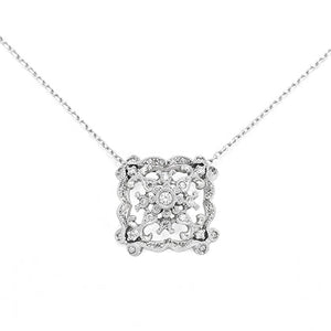 1164A<br>ダイヤモンドネックレス <br>“DAMASK”<br>Diamond necklace