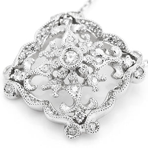 1164A<br>“DAMASK”<br>Diamond Necklace