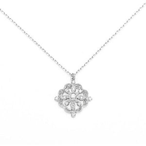 1167A<br>“DAMASK”<br>Diamond Necklace