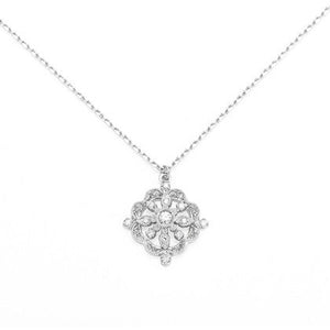 1167A<br>“DAMASK”<br>Diamond necklace