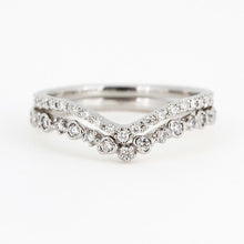 Load image into Gallery viewer, “vow”&lt;br&gt;Half Eternity&lt;br&gt;Diamond Ring&lt;br&gt;724D
