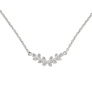 1086A<br>“Olive”<br>Diamond necklace