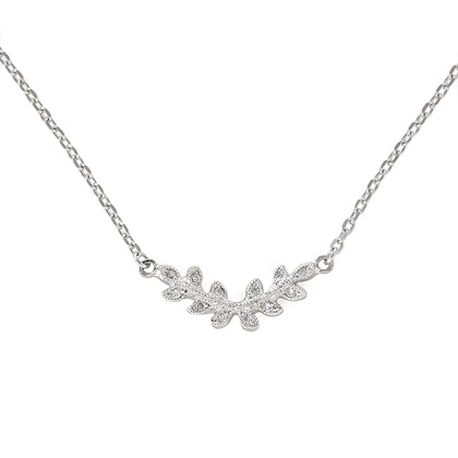 1086A<br>“Olive”<br>Diamond Necklace