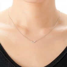 Load image into Gallery viewer, 1086A&lt;br&gt;“Olive”&lt;br&gt;Diamond necklace
